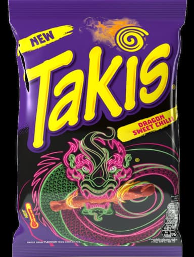 Takis Dragon Sweet Chilli bag