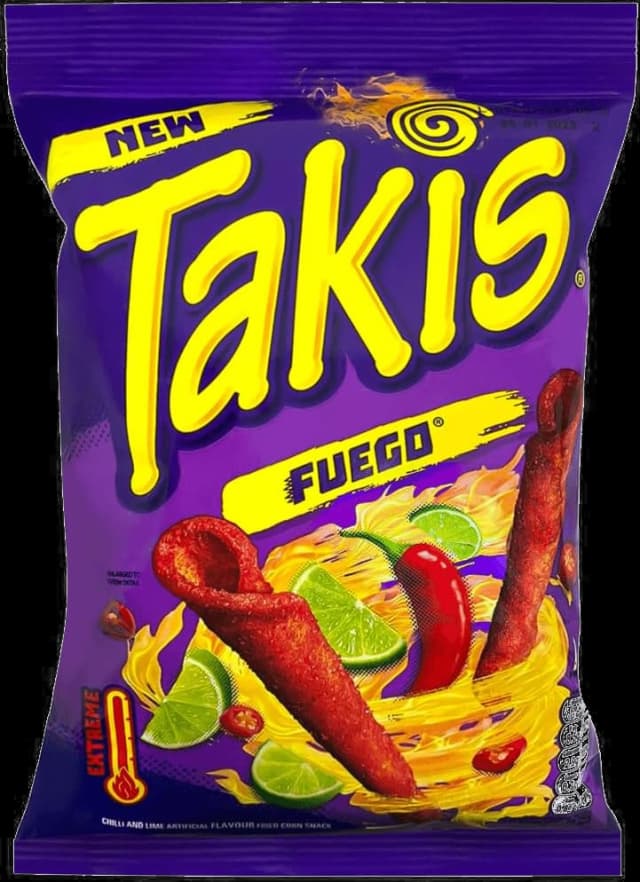 Takis Fuego bag