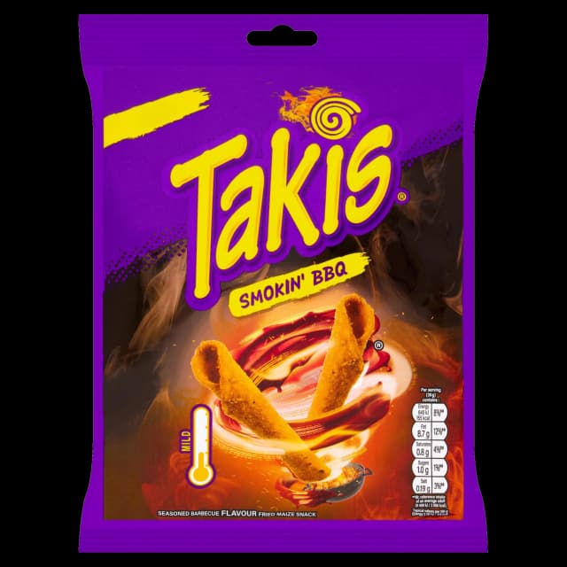 Takis Smokin' BBQ bag