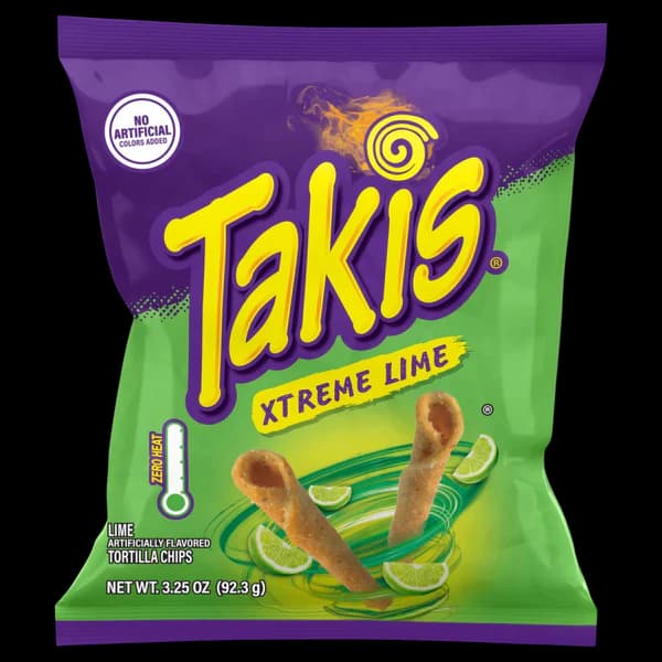 Takis Xtreme Lime bag