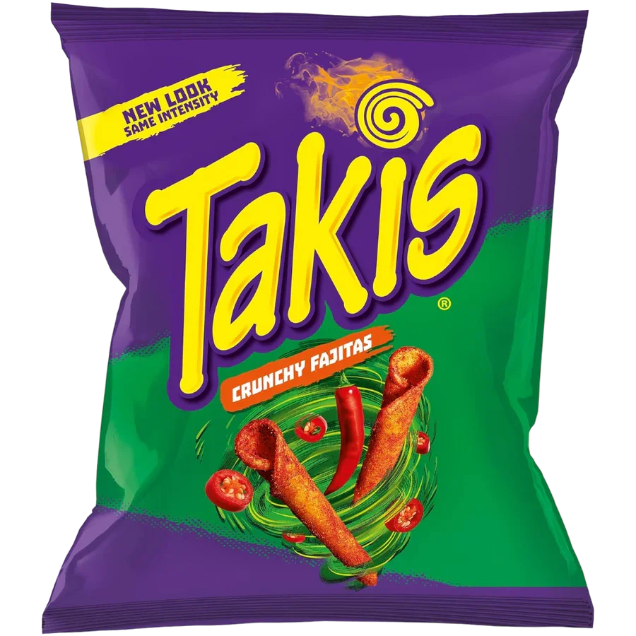 Takis Crunchy Fajitas packaging