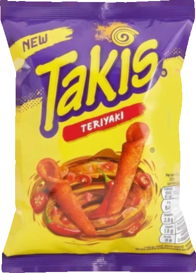 Takis Teriyaki packaging