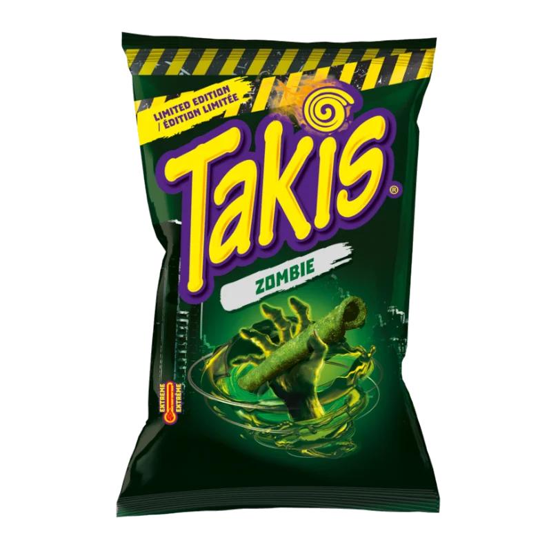Takis Zombie packaging